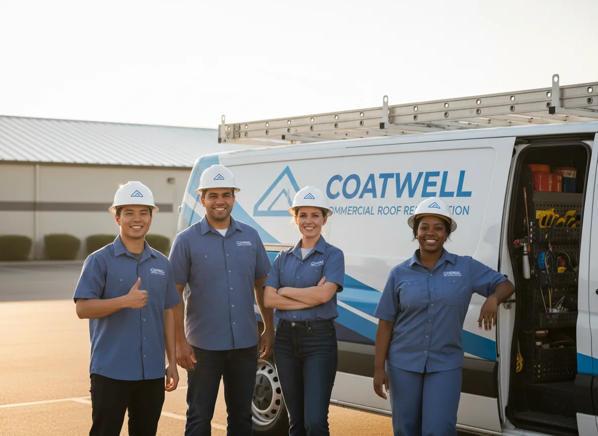 Commercial roof coating company in Hilham, TN